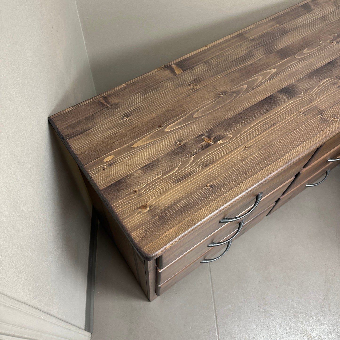 Solid Wood 6 Drawers Dresser