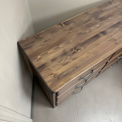 Solid Wood 6 Drawers Dresser