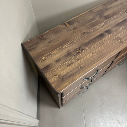 Solid Wood 6 Drawers Dresser