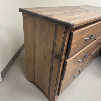 Solid Wood 6 Drawers Dresser