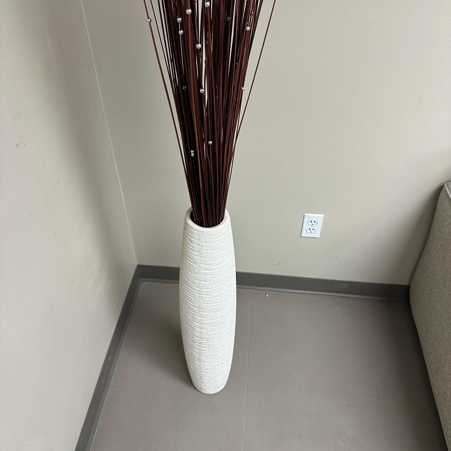 Willow Decorative Branches with Vase