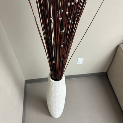 Willow Decorative Branches with Vase