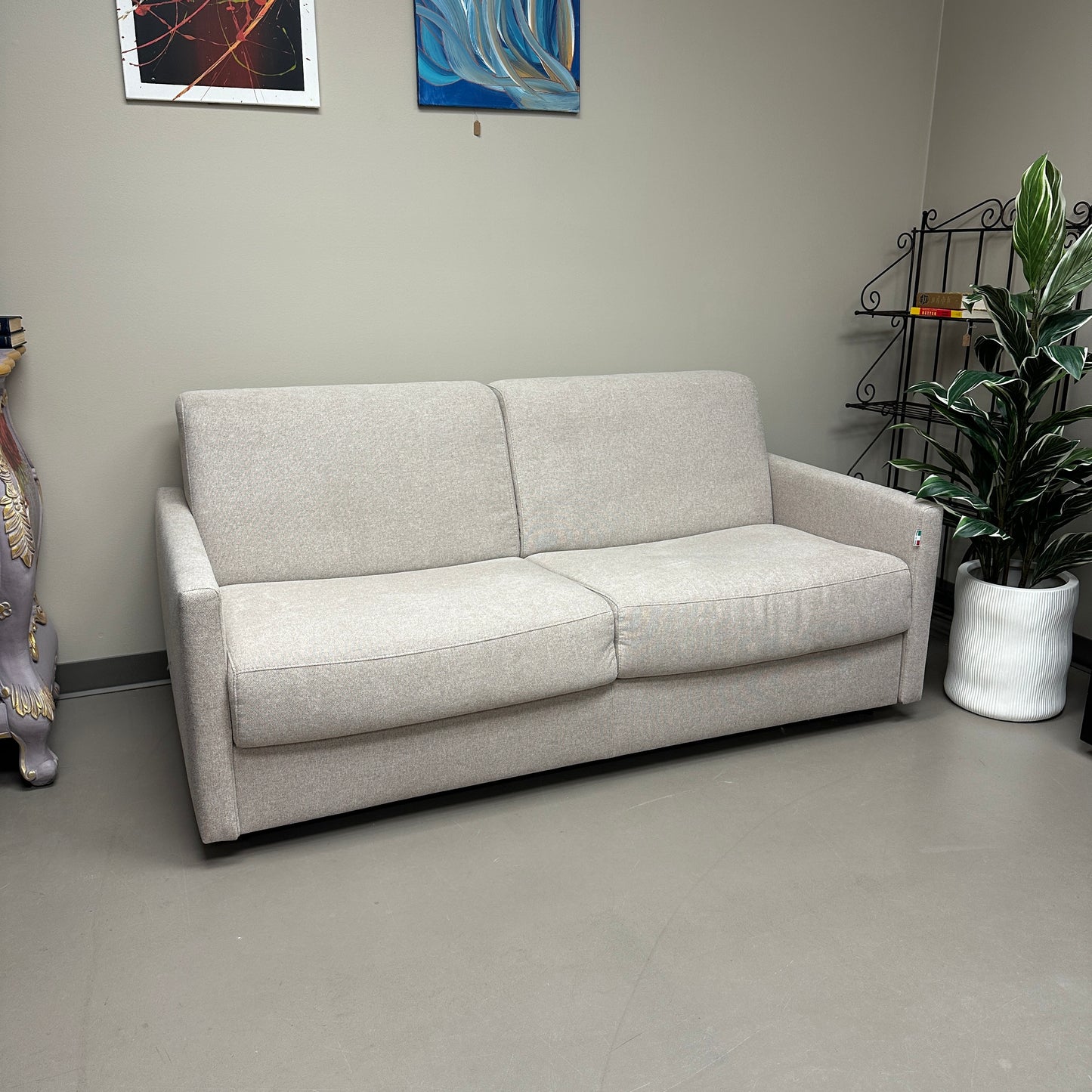 Benito Double Sofa Sleeper - Ivory Fabric