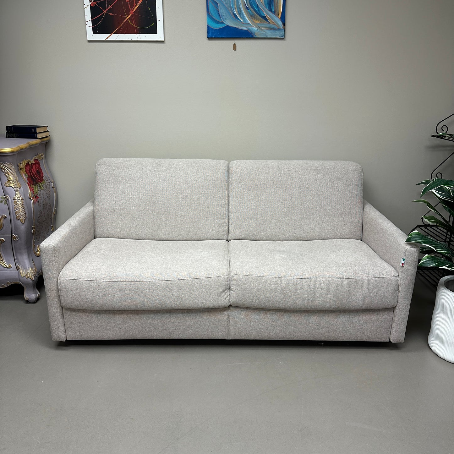 Benito Double Sofa Sleeper - Ivory Fabric