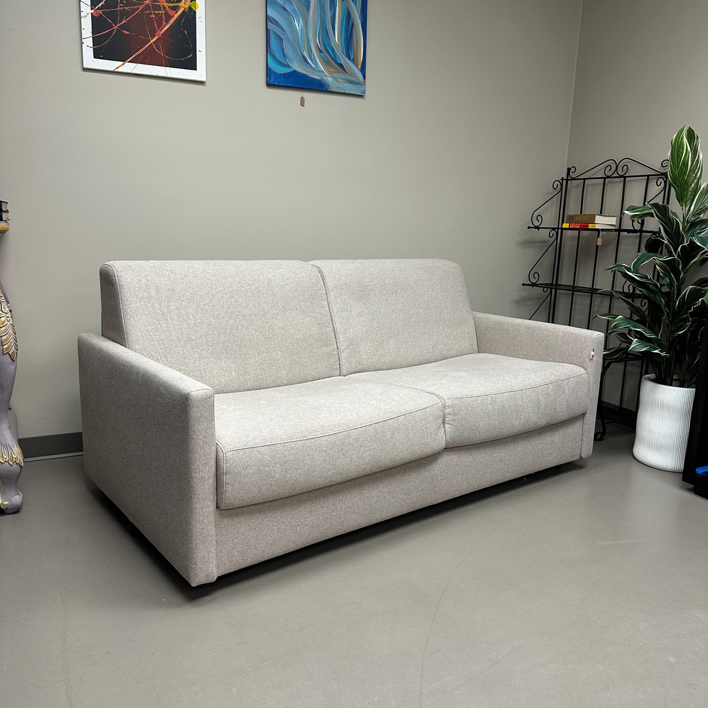 Benito Double Sofa Sleeper - Ivory Fabric