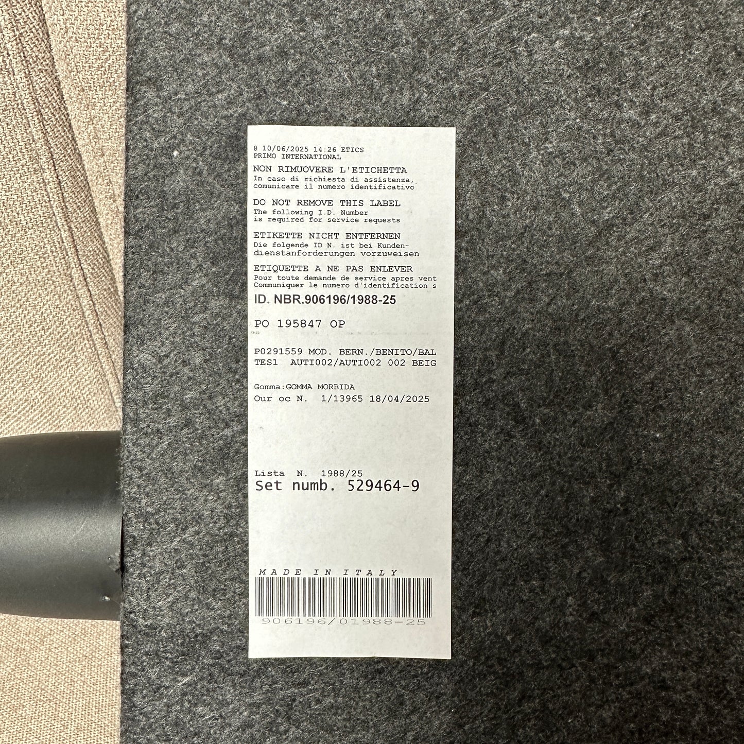 Benito Double Sofa Sleeper - Ivory Fabric