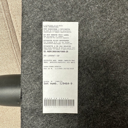 Benito Double Sofa Sleeper - Ivory Fabric