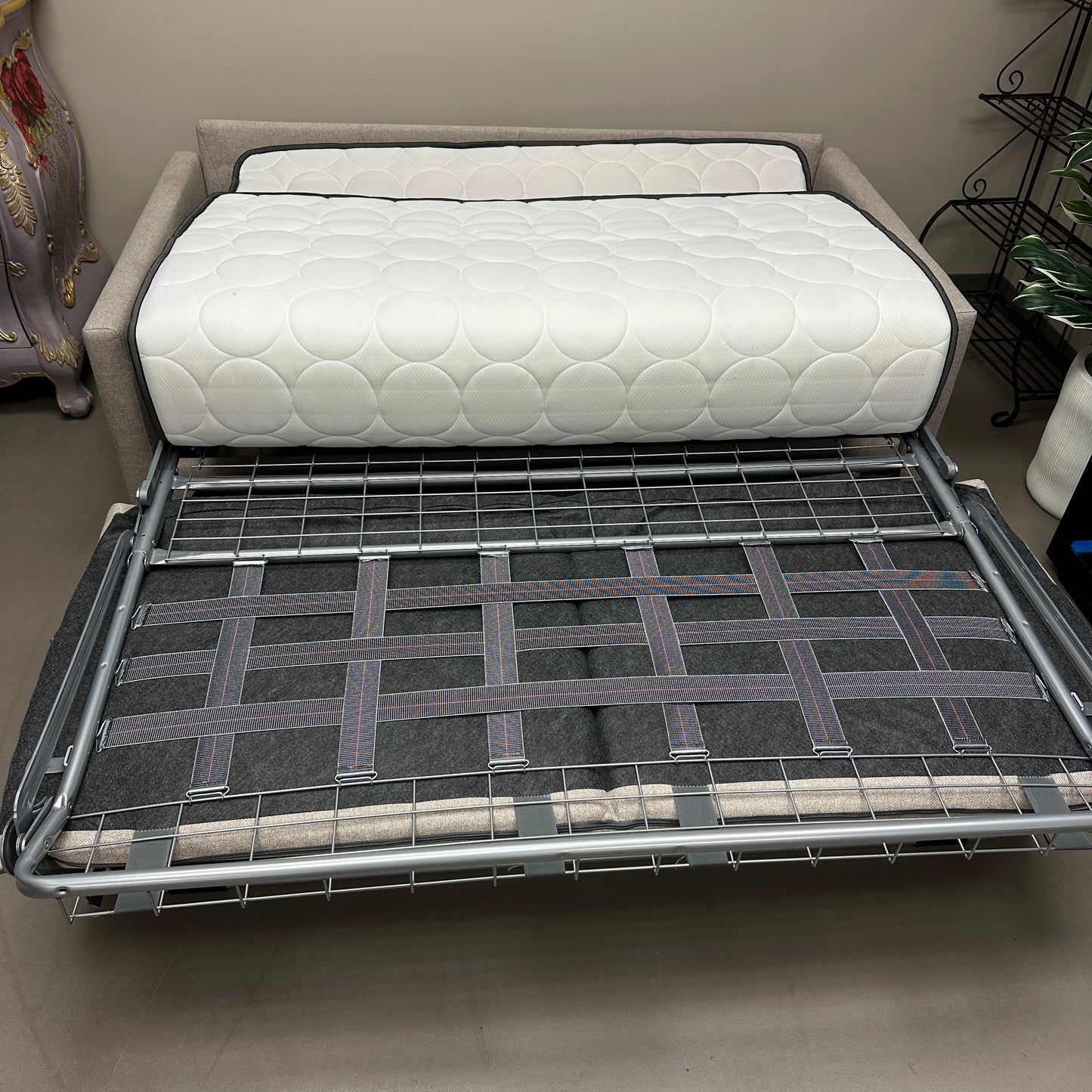 Benito Double Sofa Sleeper - Ivory Fabric