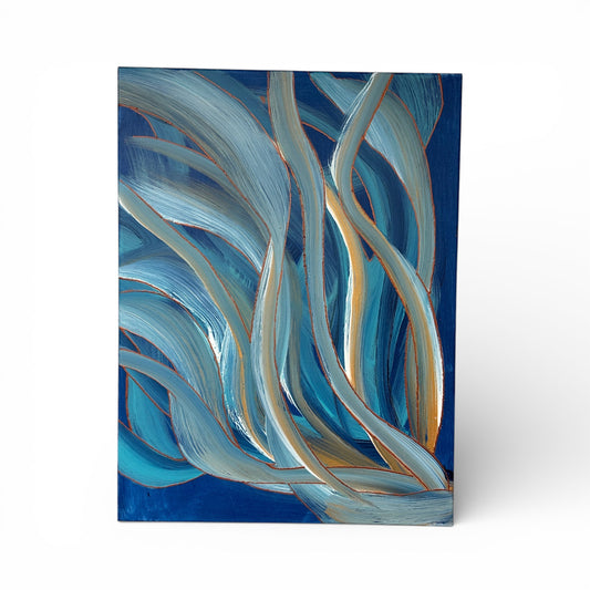 Abbotsford Artist - Wave Abstract Painting
