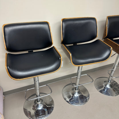 Swivel Adjustable Height Counter/Bar Stool (set of 3)