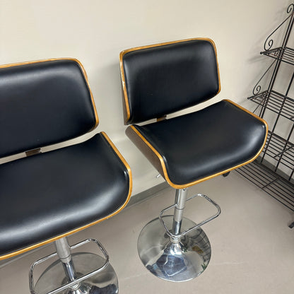 Swivel Adjustable Height Counter/Bar Stool (set of 3)