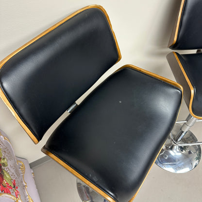 Swivel Adjustable Height Counter/Bar Stool (set of 3)