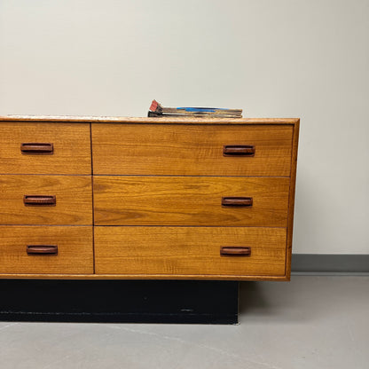 Mid-Century Modern Teak Credenza and Armoire