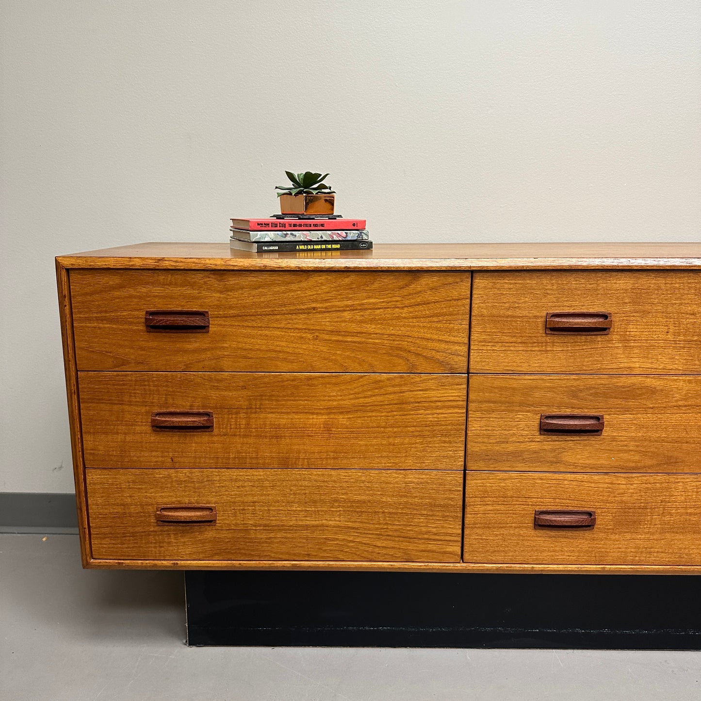Mid-Century Modern Teak Credenza and Armoire