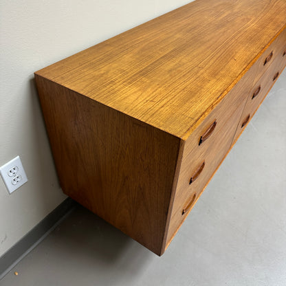 Mid-Century Modern Teak Credenza and Armoire