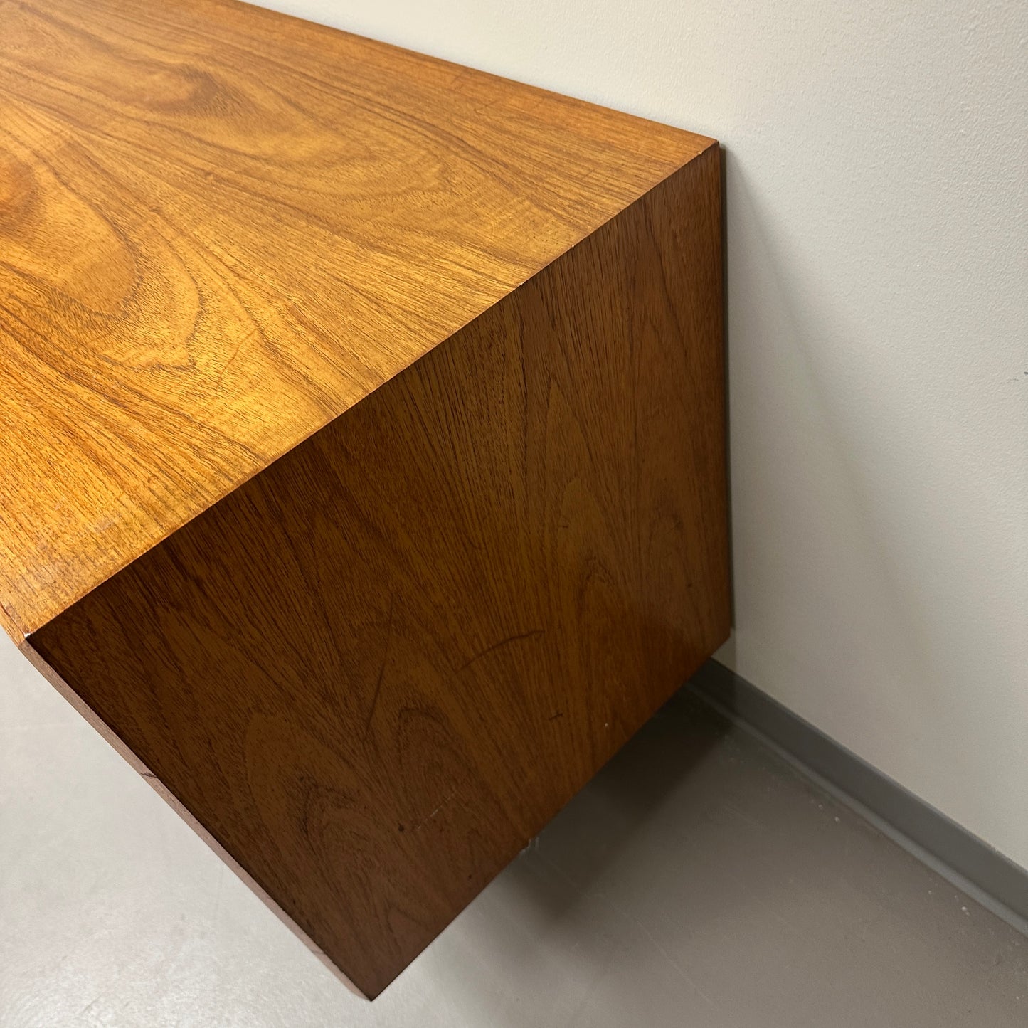 Mid-Century Modern Teak Credenza and Armoire