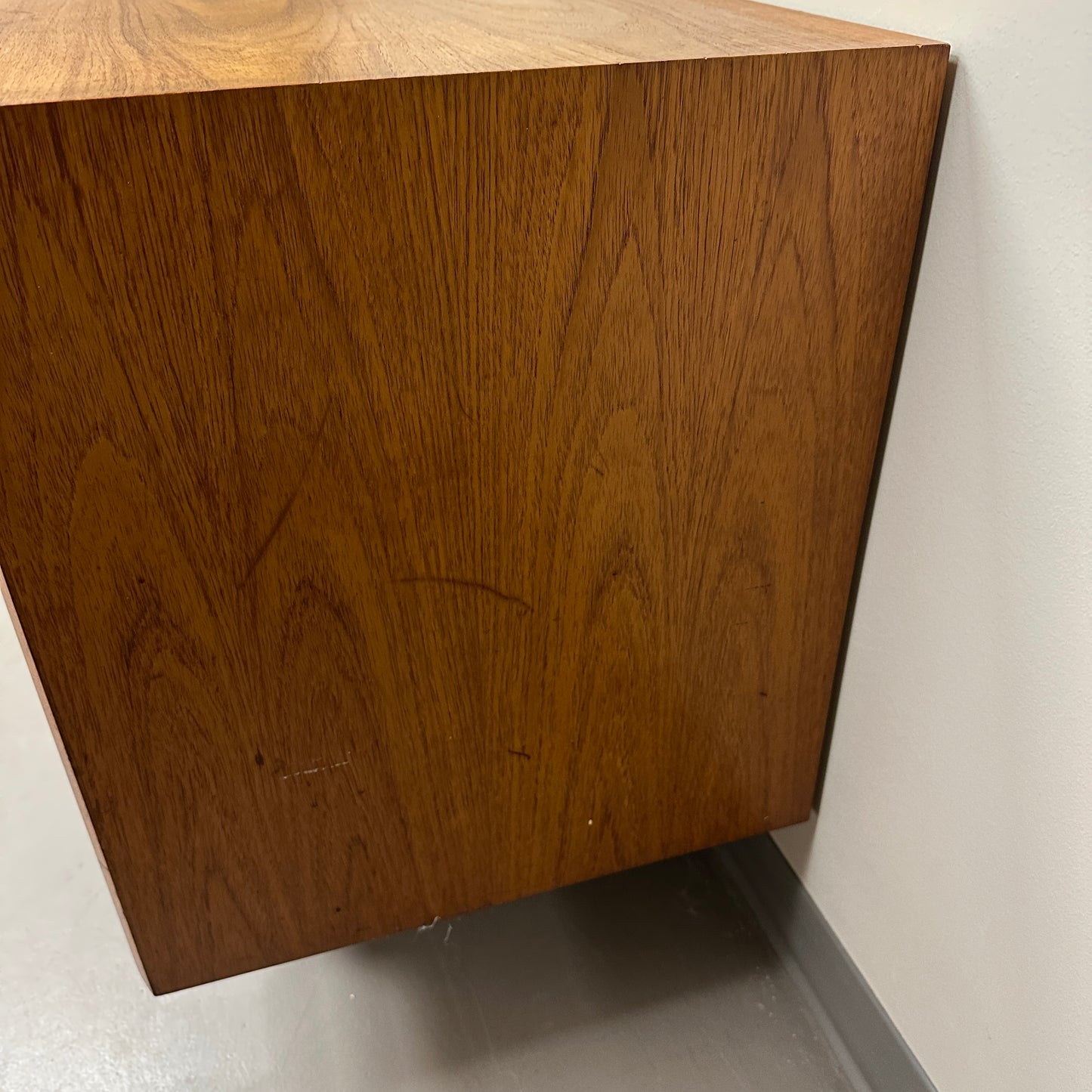 Mid-Century Modern Teak Credenza and Armoire