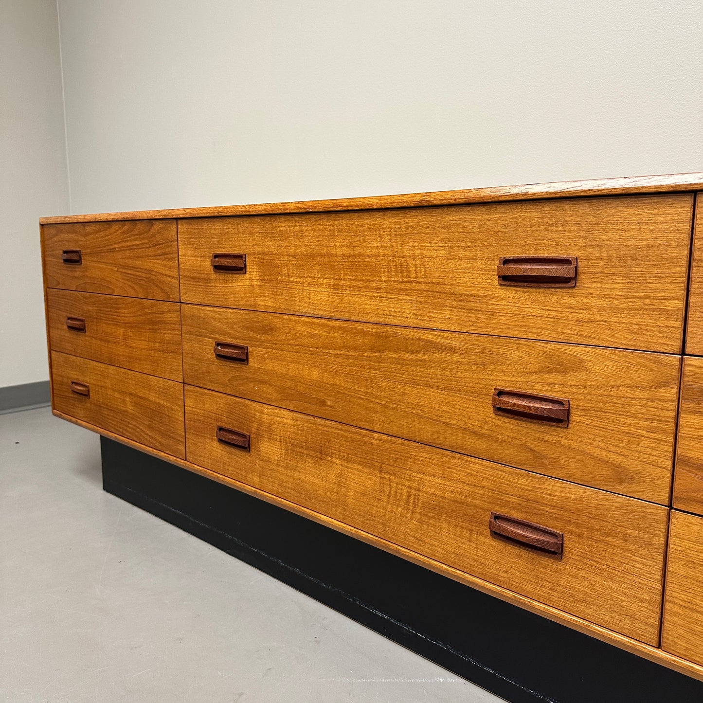 Mid-Century Modern Teak Credenza and Armoire