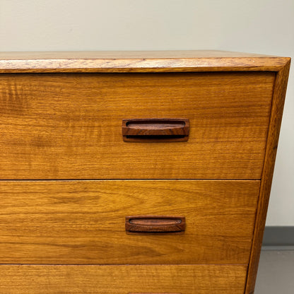 Mid-Century Modern Teak Credenza and Armoire