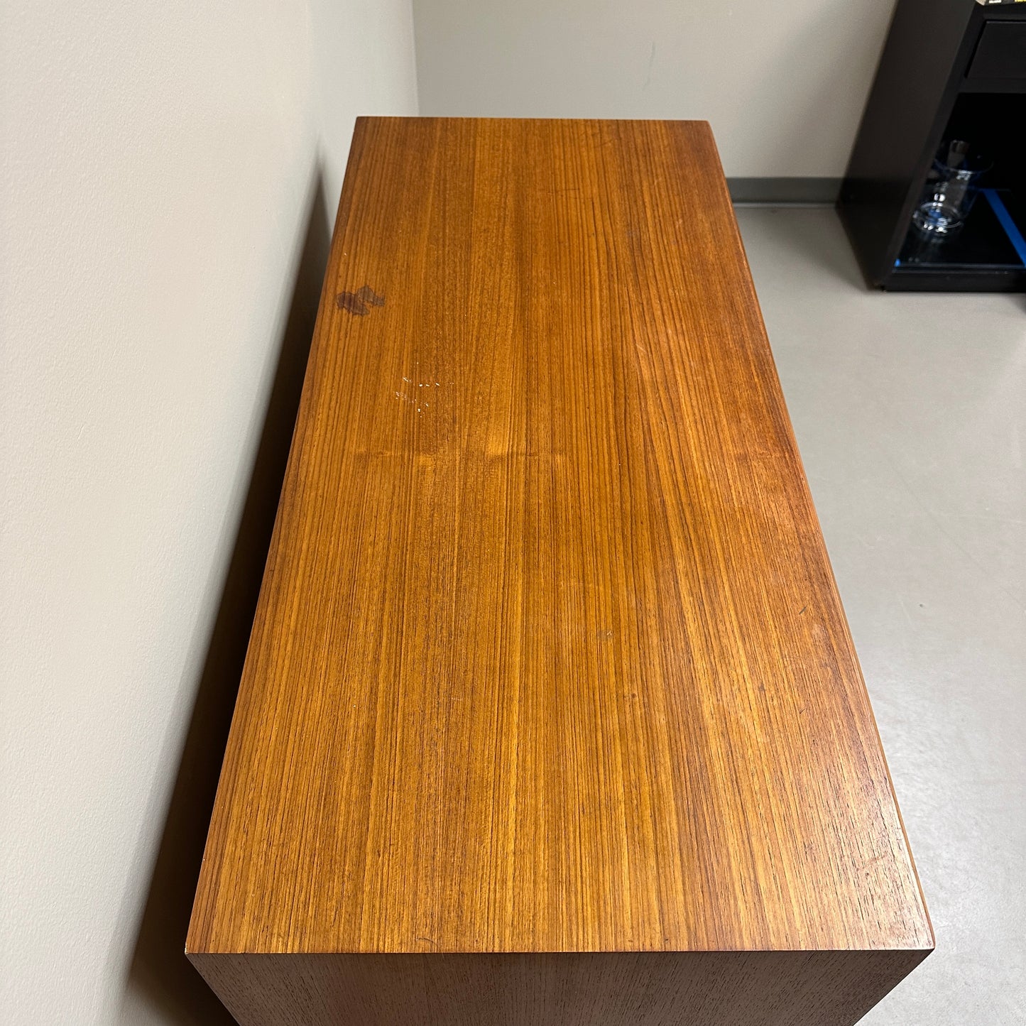 Mid-Century Modern Teak Credenza and Armoire