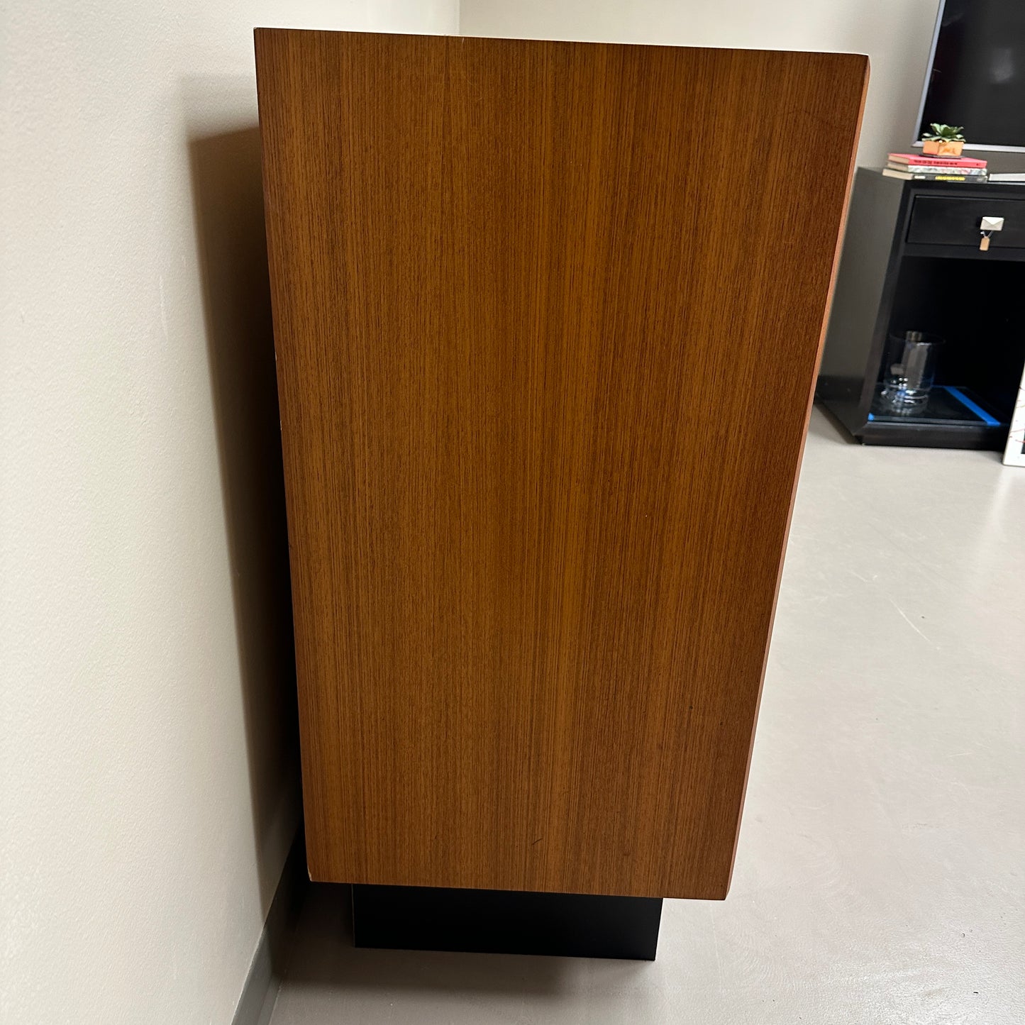 Mid-Century Modern Teak Credenza and Armoire
