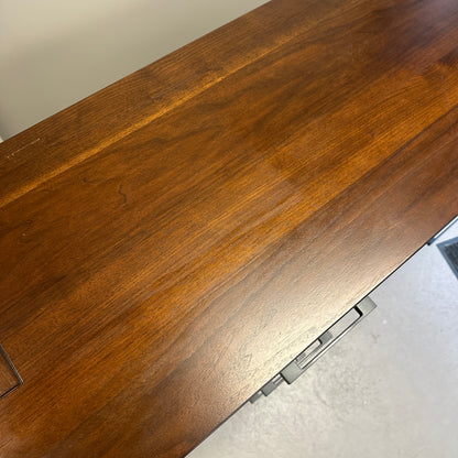 Walnut Modern 6 Drawers Dresser