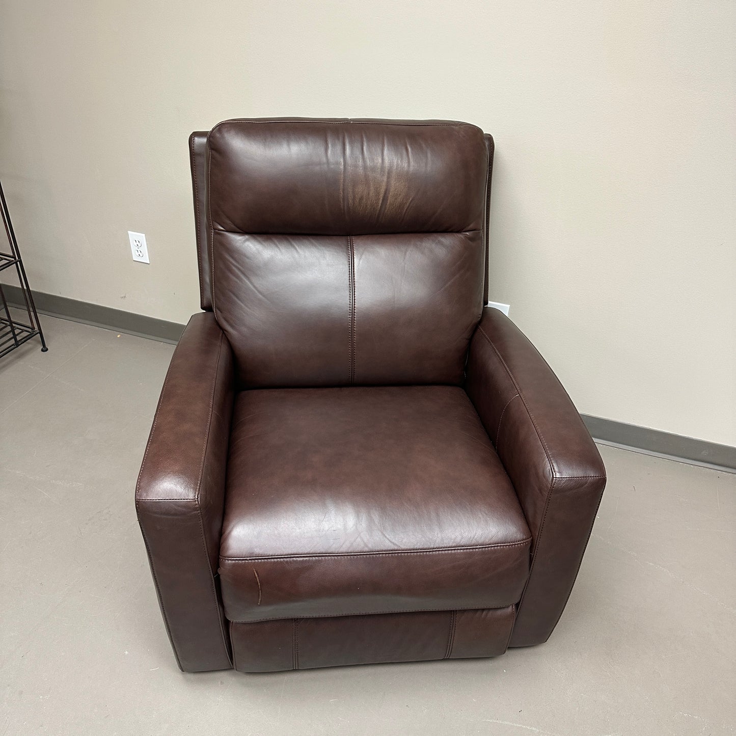 Dark Brown Power Recliner Chair
