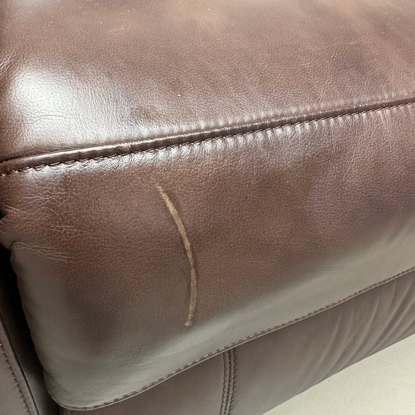 Dark Brown Power Recliner Chair