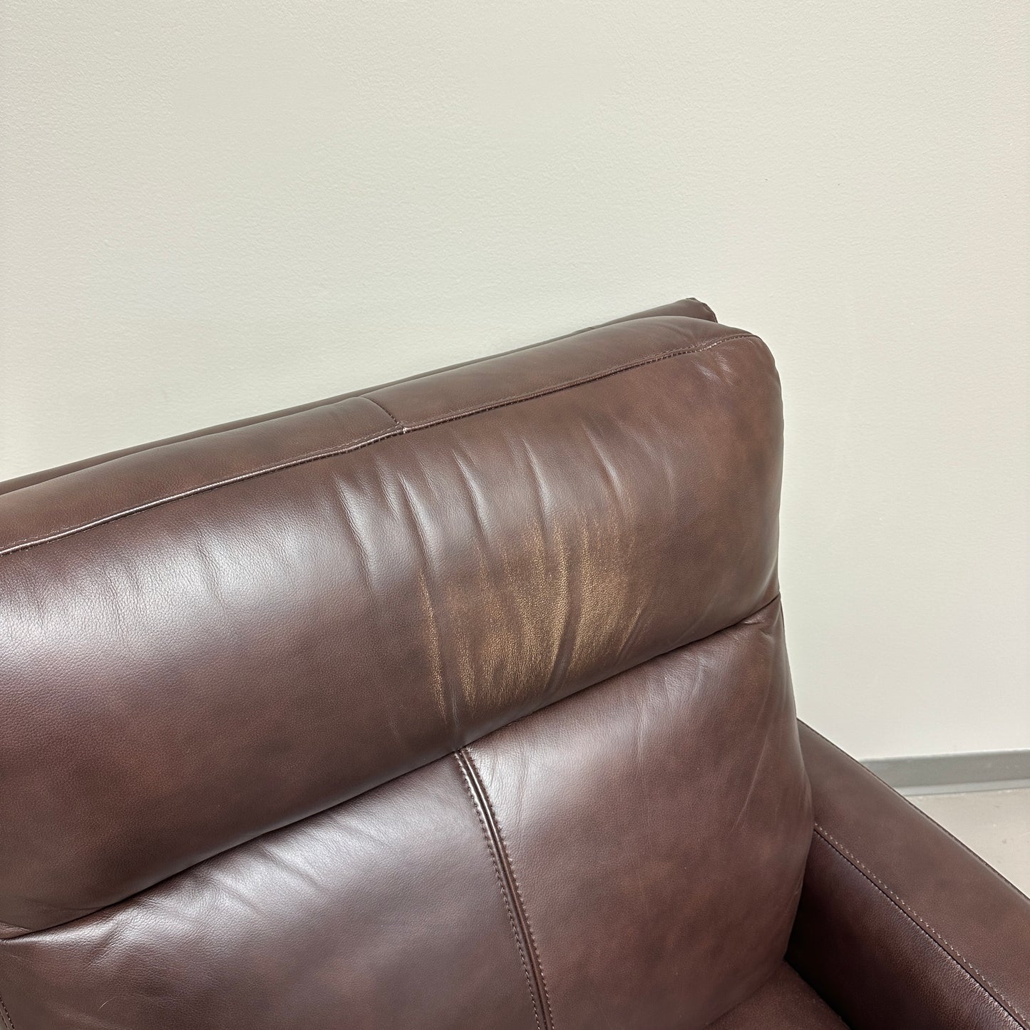 Dark Brown Power Recliner Chair