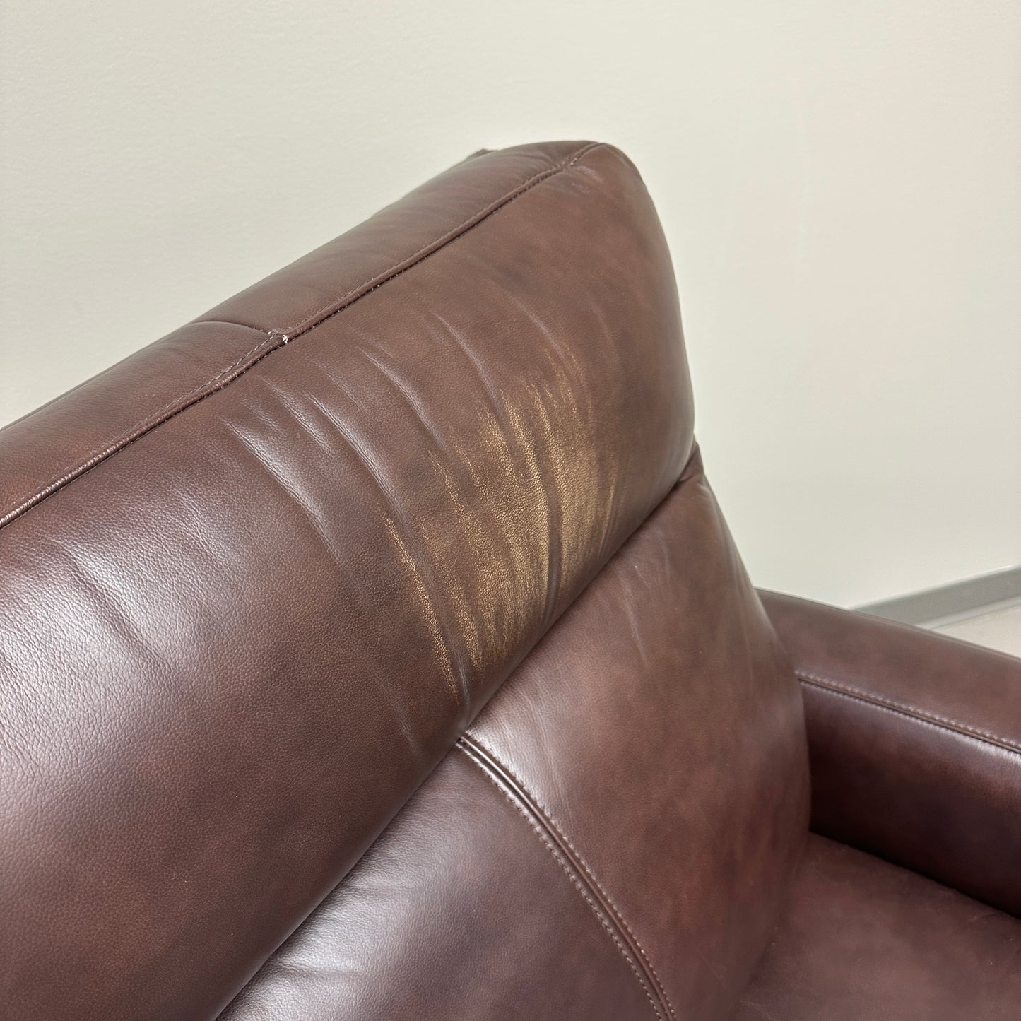 Dark Brown Power Recliner Chair