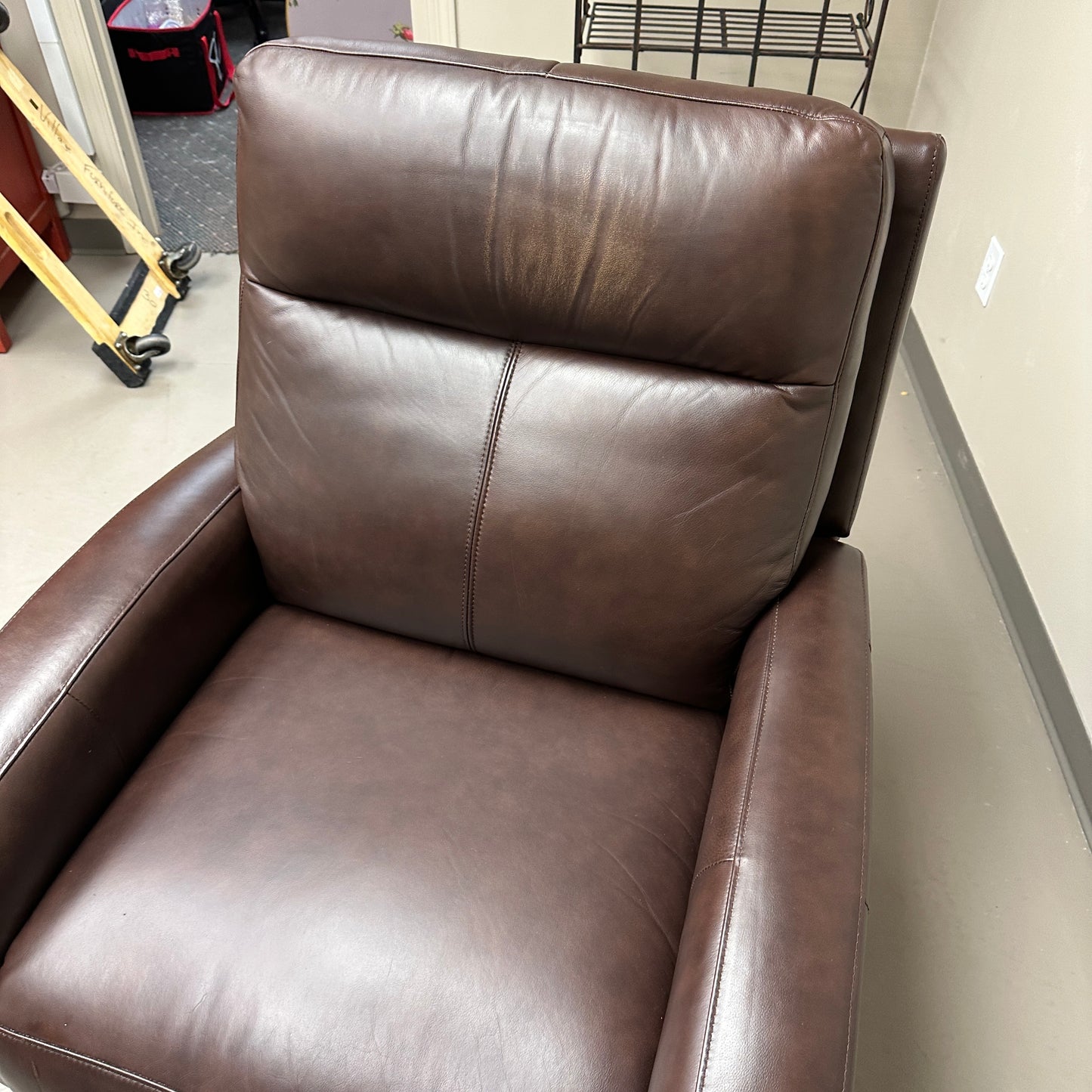 Dark Brown Power Recliner Chair