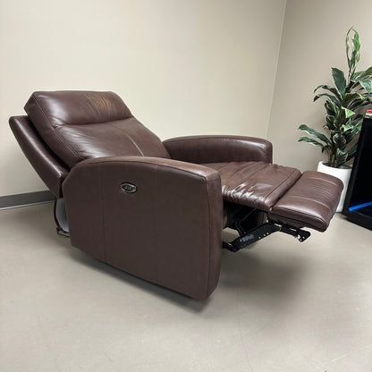 Dark Brown Power Recliner Chair