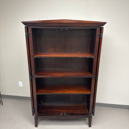 Pier 1 Stained Wood Storage Cabinet