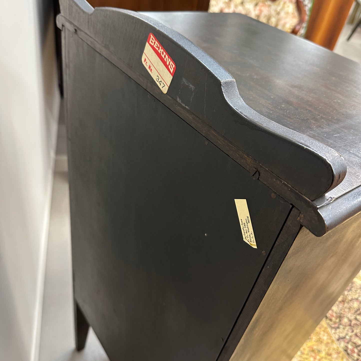 Antique Sheet Music Cabinet