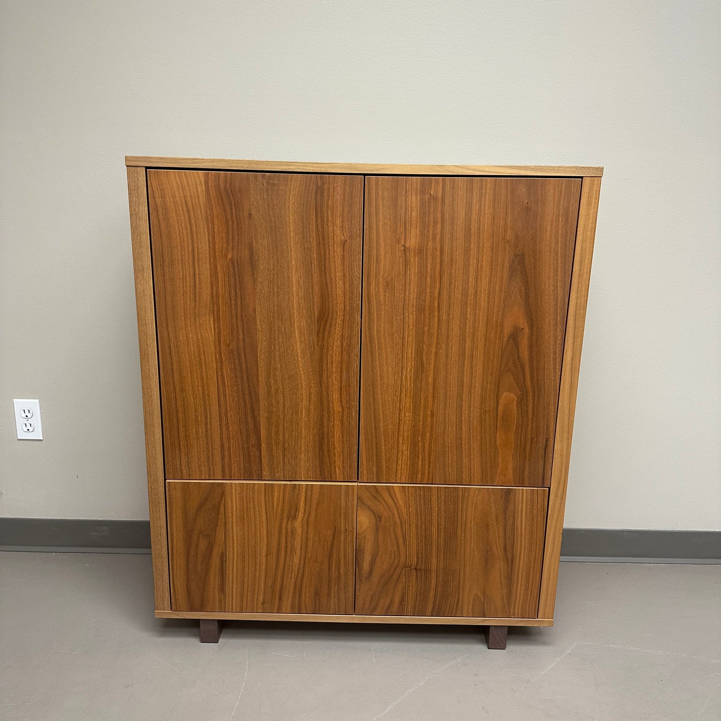 Walnut Stockholm Cabinet with Drawers