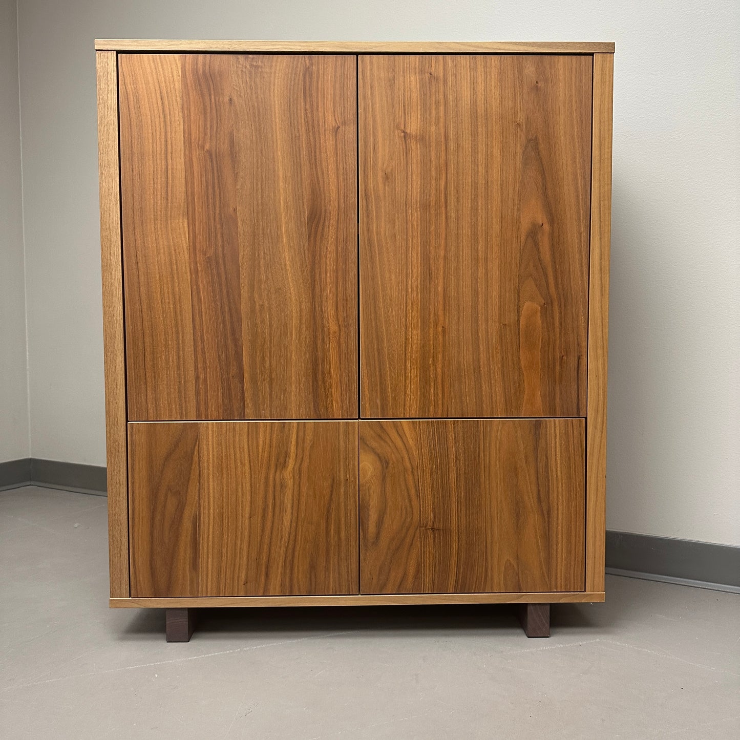 Walnut Stockholm Cabinet with Drawers
