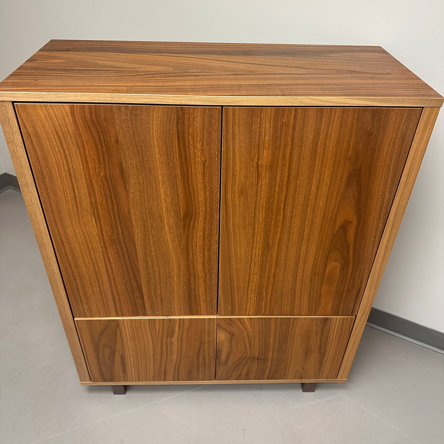 Walnut Stockholm Cabinet with Drawers