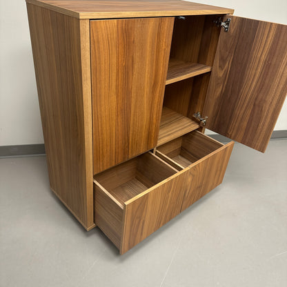 Walnut Stockholm Cabinet with Drawers