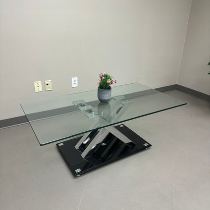 Brassex Glass Cocktail Table