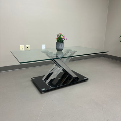 Brassex Glass Cocktail Table