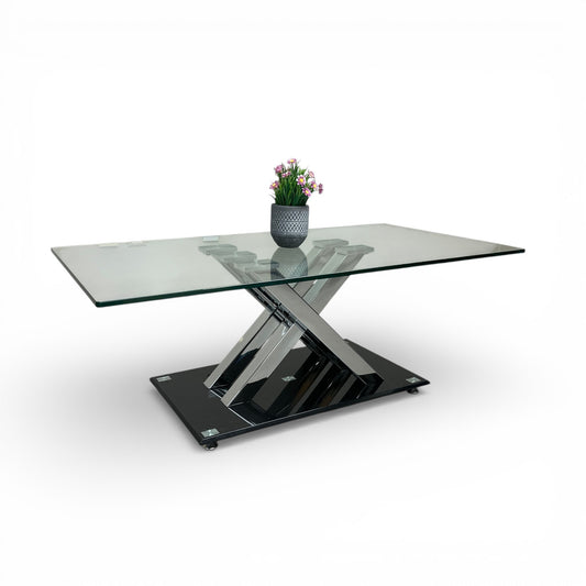 Brassex Glass Cocktail Table