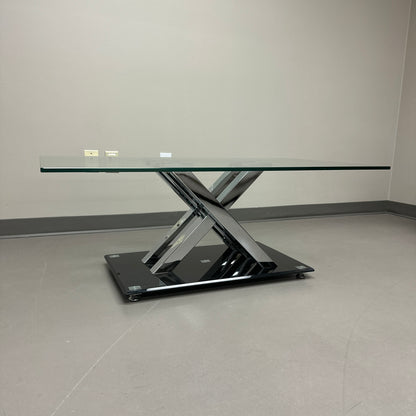 Brassex Glass Cocktail Table