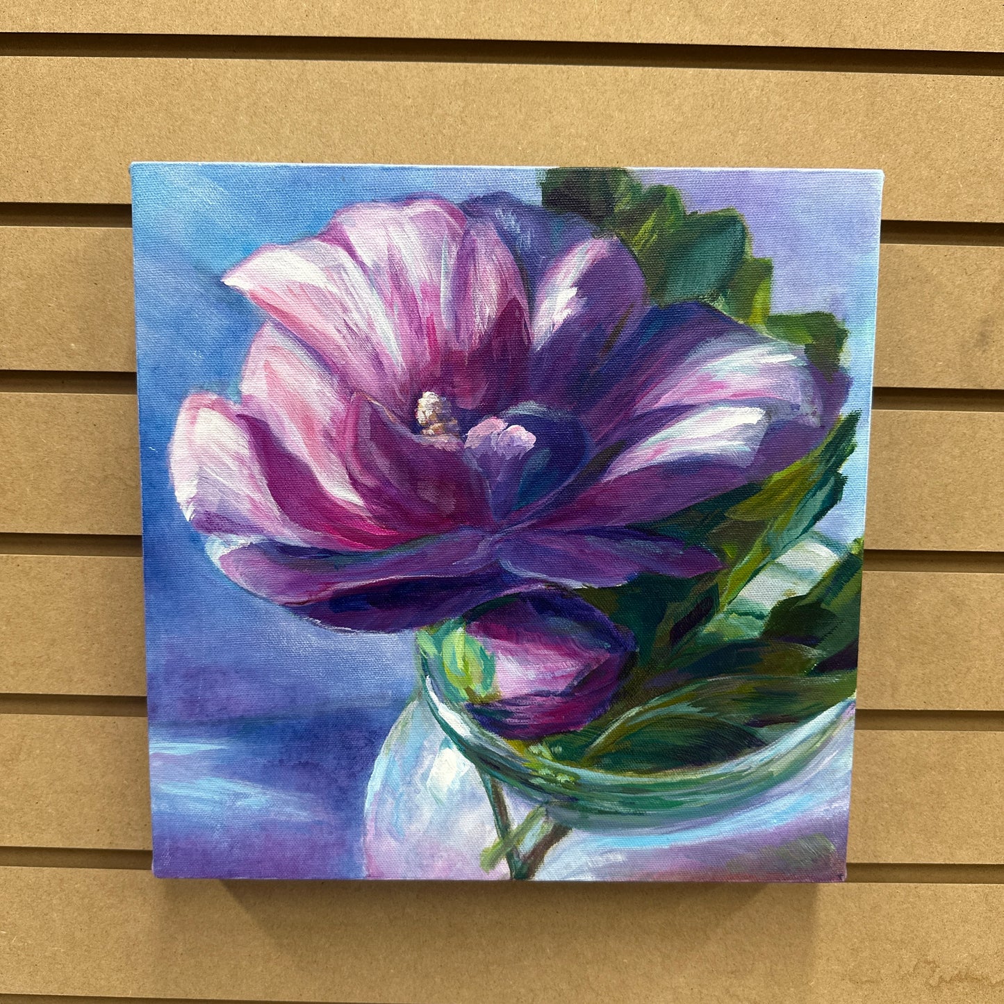 Abbotsford Artist - Velvet Plum of Sharon Paiting