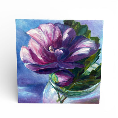 Abbotsford Artist - Velvet Plum of Sharon Paiting