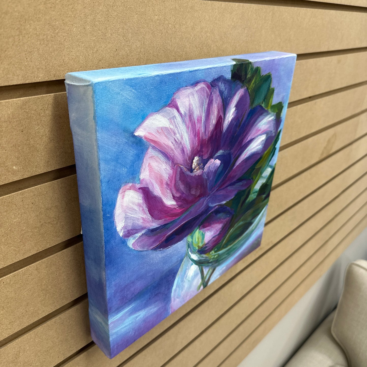 Abbotsford Artist - Velvet Plum of Sharon Paiting