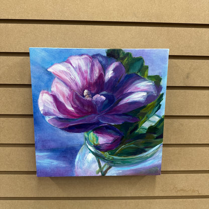 Abbotsford Artist - Velvet Plum of Sharon Paiting