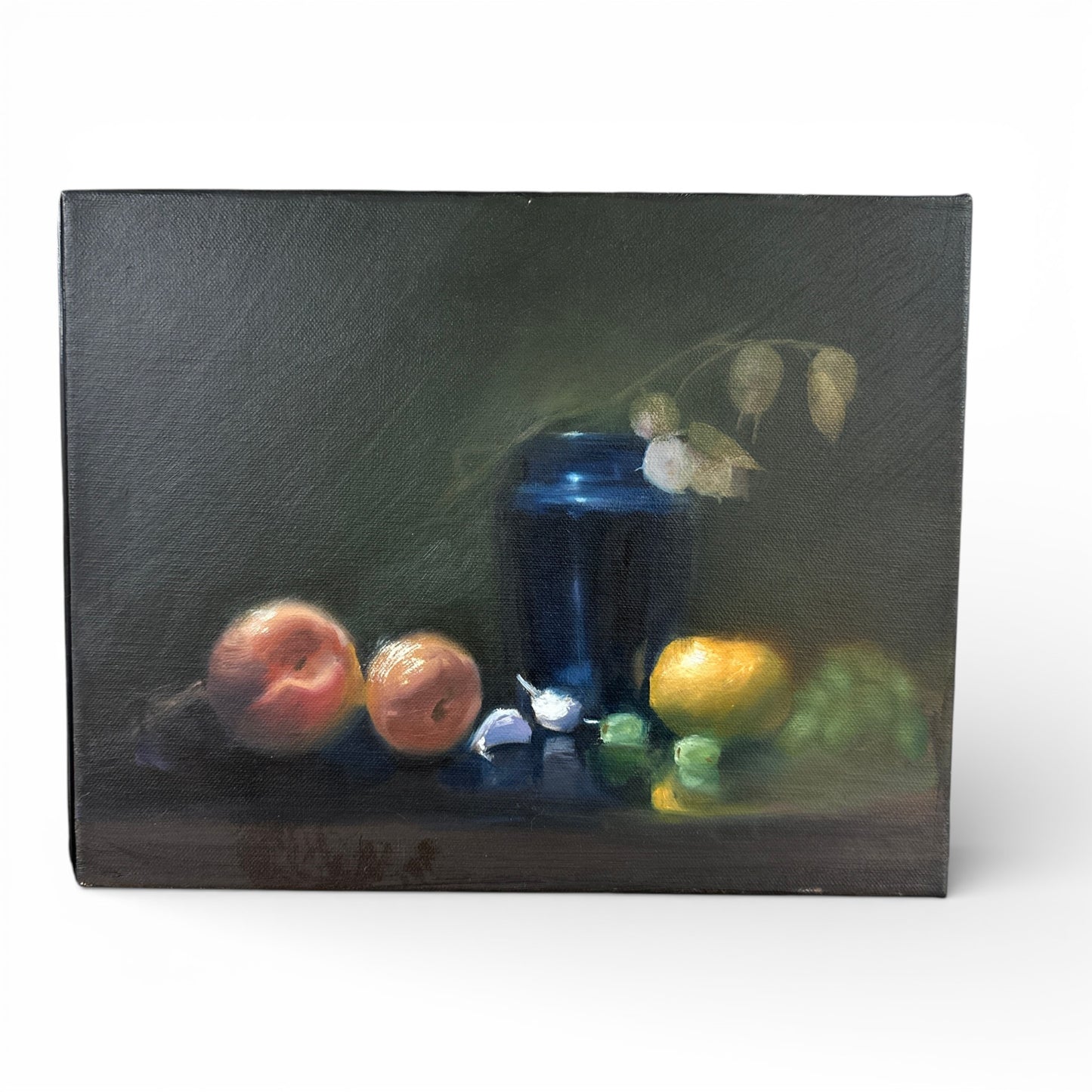 Abbotsford Artist - Blue Vase(Still Life) Oil Paiting