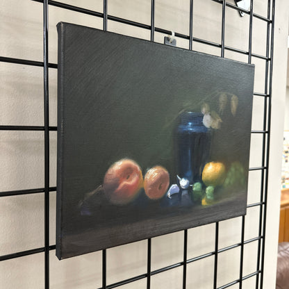 Abbotsford Artist - Blue Vase(Still Life) Oil Paiting