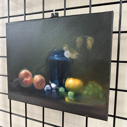 Abbotsford Artist - Blue Vase(Still Life) Oil Paiting