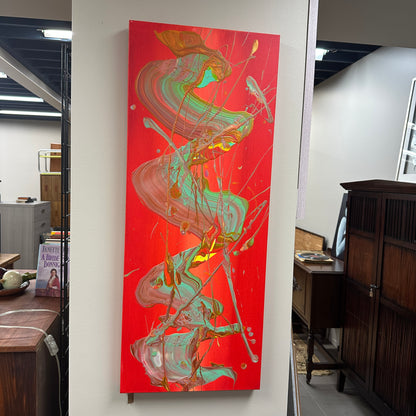 Abbotsford Artist - Vibrant Abstract Painting